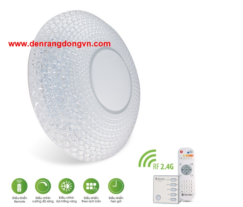 Đèn LED ốp trần D LN22L 500/40W.RF